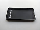 Силіконовий чохол Meizu 17 / Pro матовий Чорний, фото 3