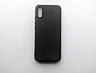 Силіконовий чохол Xiaomi Redmi 9A матовий Чорний, фото 3