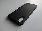 Силіконовий чохол Xiaomi Redmi 9A матовий Чорний, фото 5