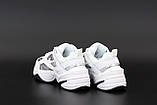 Чоловічі / жіночі кросівки Nike M2K Tekno, білі шкіряні кросівки найк м2к текно, фото 5