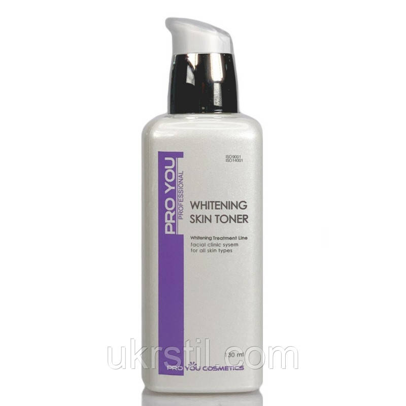 Освітлюючий тонер з вітамінним комплексом Pro You Professional Whitening Skin Toner, фото 1