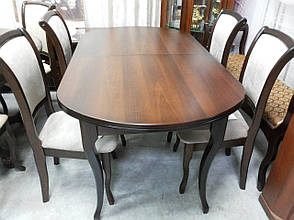 Стіл овальний розкладний Відень -3 Модуль Люкс, фото 1