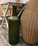 Ваза пляшка зелена SIA, фото 2