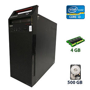 Системний блок Lenovo ThinkCentre E73 Tower / Intel Core i3-4130 (2 (4) ядра по 3.4 GHz) / 4 GB DDR3 / 500 GB, фото 1