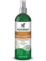 Vet`s Best Anti-Flea Spray Shampoo (Ветс Бест Анти Флеа Спрей) шампунь спрей від бліх і кліщів для собак