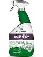 Vet`s Best Flea & Tick Home Spray for Cats (Ветс Бест Флеа Тік Хом Спрей) спрей від бліх і кліщів для котів