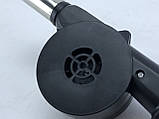 Ручний міні вентилятор для барбекю гриля мангалу, фото 9