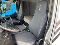 Чехлы на сидения грузового автомобиля Renault Premium Euro5 эко-кожа+авто ткань