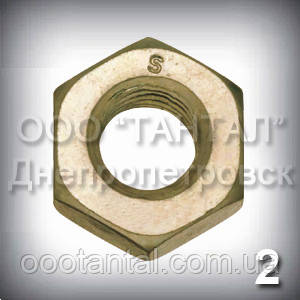 Гайка М2 ГОСТ 5915-70 (ГОСТ 5927-70, DIN 934, ISO 4032,8673) кадмована, фото 1