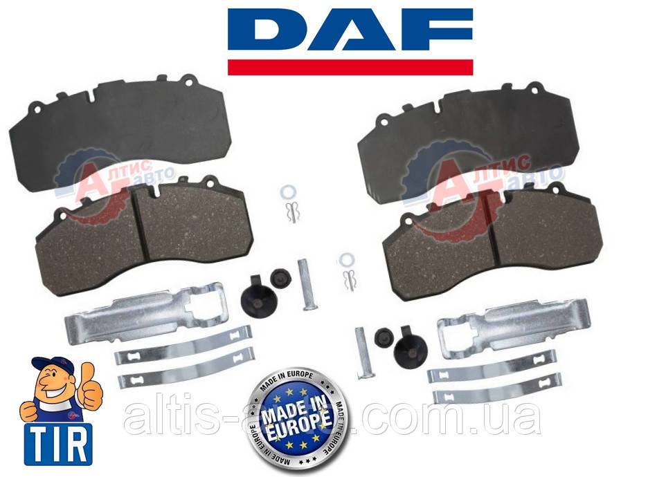 Гальмівні колодки DAF XF 95, комплект 1390428