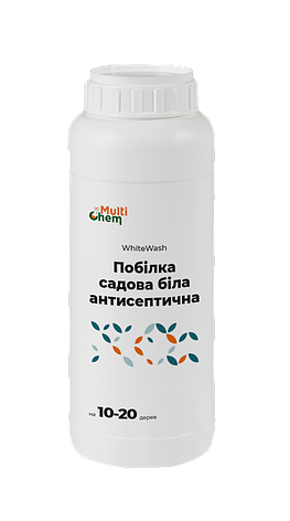 Побілка садова біла антисептична WhiteWash, 1л, фото 1