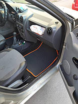 Килимки ЄВА в салон Dacia Logan '04-12, фото 2