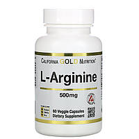 CGN, L-Arginine (60 капс. по 500 мг), аргинин, аргінін