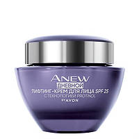 Денний ліфтинг-крем для обличчя Avon Anew 55+ з технологією Protinol та SPF 25, 50 мл