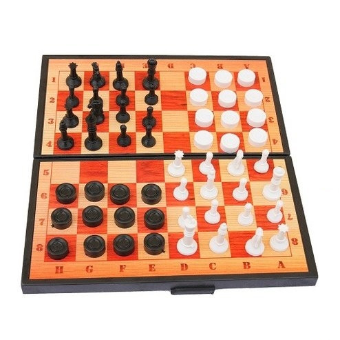 Настільна гра 3в1 Maximus (шахи + шашки +нарди) арт.5196, фото 1