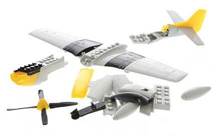 Mustang P-51D (сборка без клея). AIRFIX J6016, фото 3