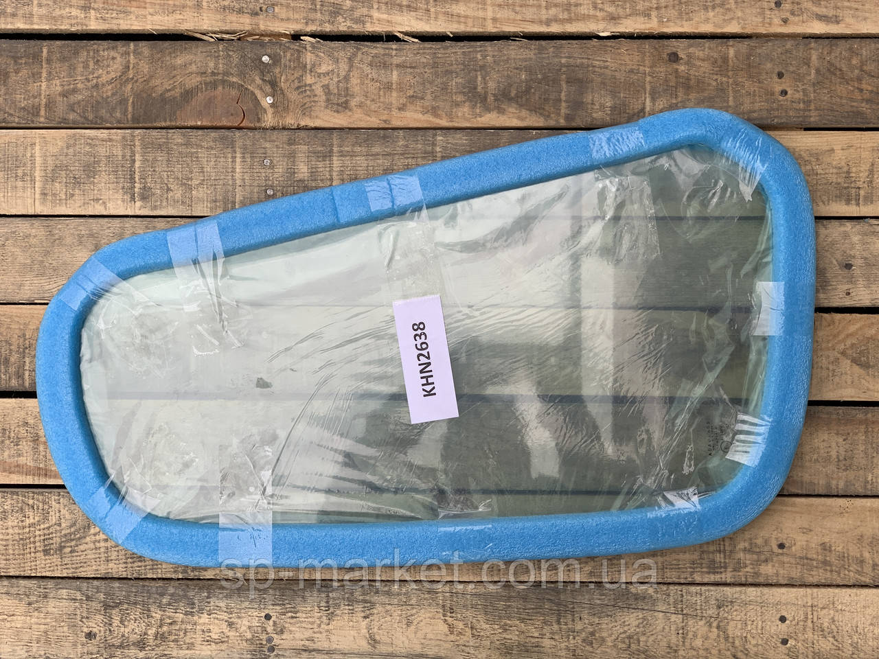 Скло кабіни праве CASE KHN2638 Ламіноване, триплекс, фото 1