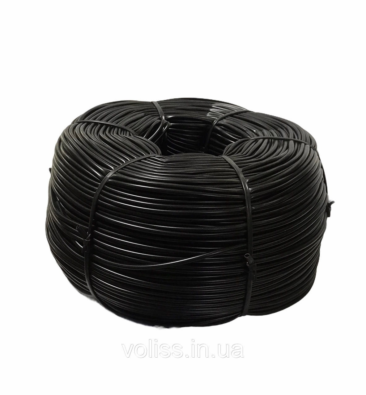 Кембрик-агротрубка чорний в бухті Аграріо 4мм 5кг, фото 1