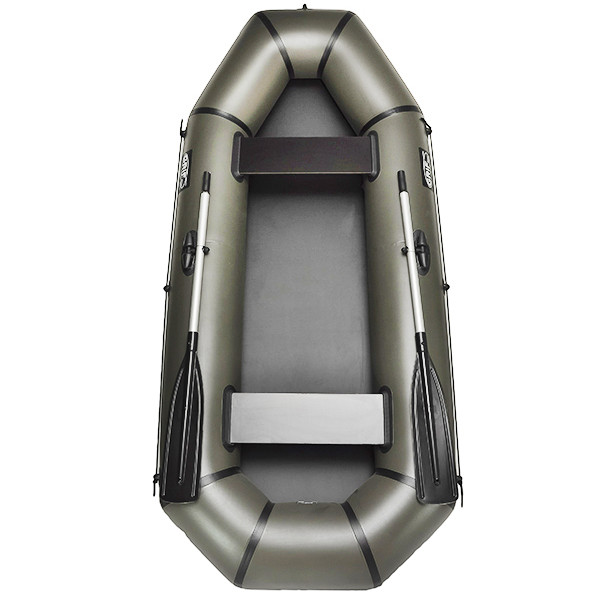 Надувний човен ПВХ GRIF boat GL-270L, купити човен ГРИФ 270 ціна виробника, гумові човни 2 місцеві, фото 1