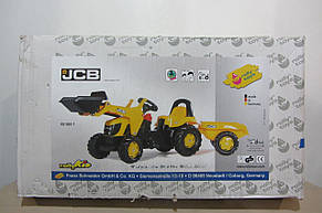 Трактор педальний із ковшем Kid JCB Rolly Toys 23837, фото 2