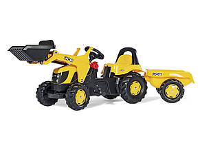 Трактор педальний із ковшем Kid JCB Rolly Toys 23837, фото 2