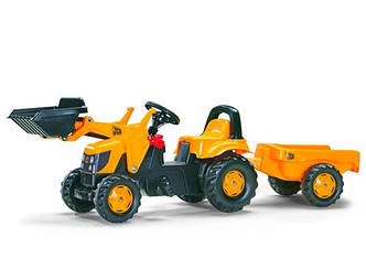 Трактор педальний із ковшем Kid JCB Rolly Toys 23837, фото 2