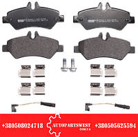 Колодки гальмівні (задні) MB Sprinter (906) 209-519 06-/VW Crafter 30-35/30-50 FERODO FVR1780