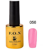 Гель-лак F.O.X Gel Polish Gold Pigment 056 яркий розовый 12 мл
