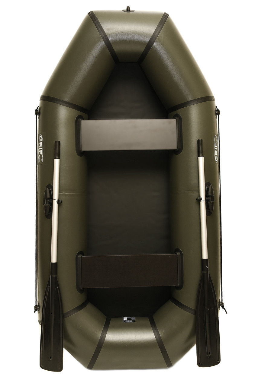 Надувний човен ПВХ GRIF boat GL-250L, купити човен ГРИФ 250 ціна виробника, гумові човни 2 місцеві