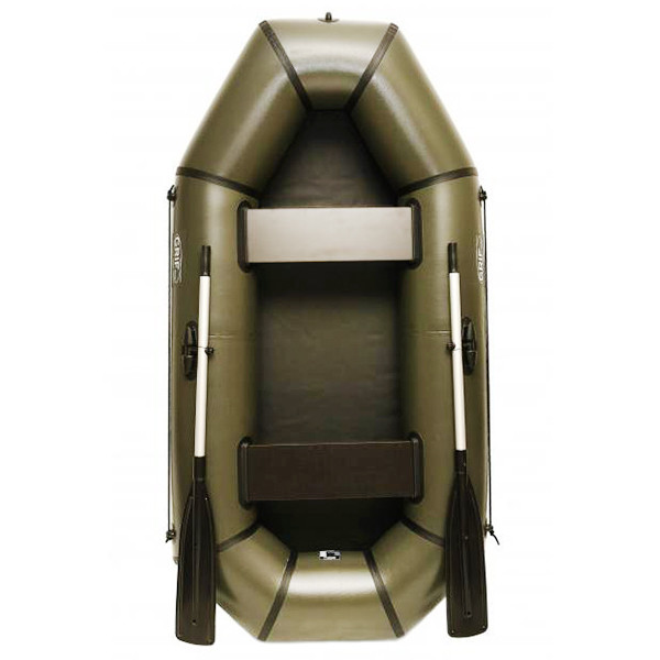 Човен надувний GRIF boat GL-240L, купити човен ПВХ ГРИФ 240 ціна виробника, гумові човни 2 місцеві