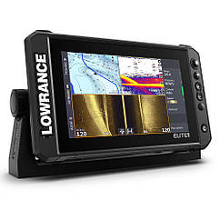 Ехолот Картплотер Lowrance Elite-9 FS Active Imaging 3in1 + Navionics Platinum