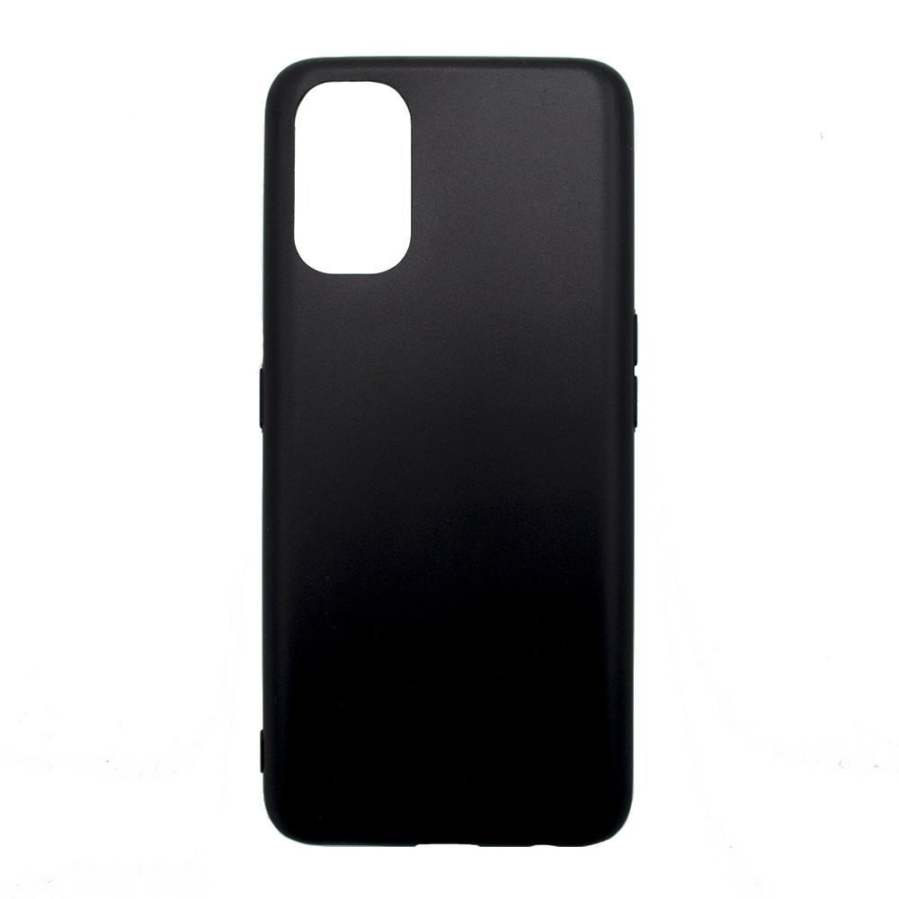 Матовий чохол-накладка Silicone Matted для Realme 7 Pro, Black, фото 1