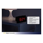 Цифровий Будильник TFA 60254305 ICON, LED червоний, адаптер живлення, 132x64x80 мм, фото 6