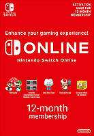 Nintendo Switch Online Gift Card 12 месяцев EU-регион