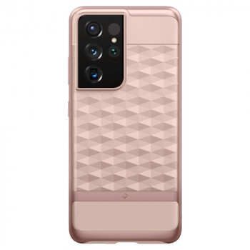 Чохол Caseology Parallax Indi Pink для Samsung Galaxy S21 Ultra ACS02370, фото 1