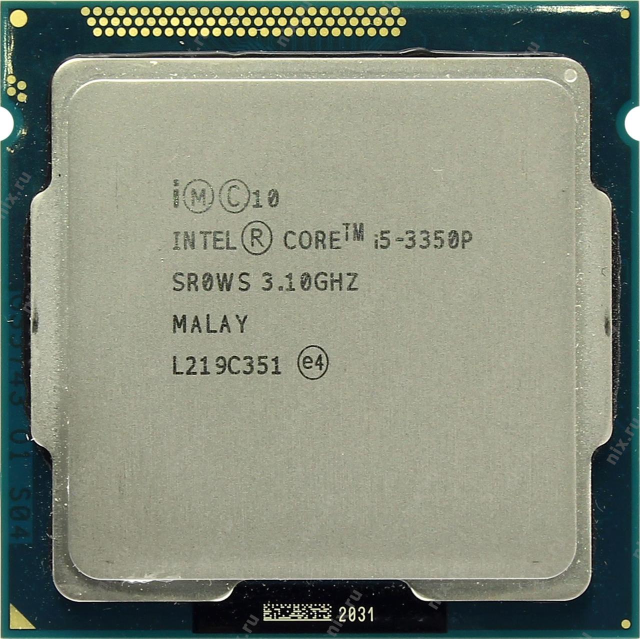 Процесор Intel Core I5-3350p / FCLGA1155 / 3.1 Ghz