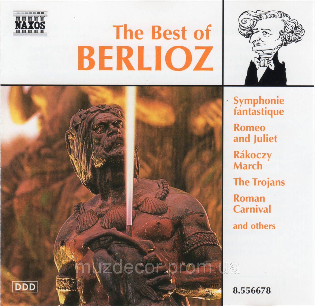 The Best Of BERLIOZ NAXOS (Німеччина) AUDIO CD