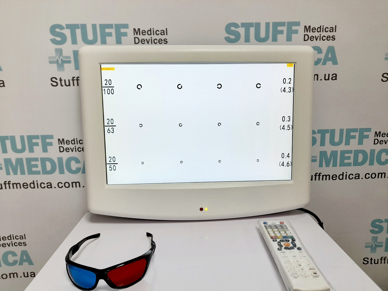 Проекционная панель знаков офтальмологическая VC-3D-A - фото 2 - id-p1398505139