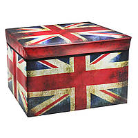 Корзина-сундук для игрушек "Флаг Великобритании" (CLR602)