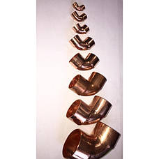 Куточки під пайку для мідного водопроводу