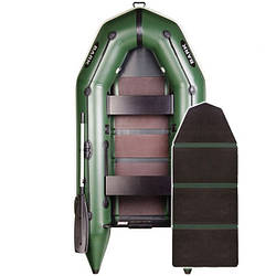 Надувний човен ПВХ BARK BT-270 с настилом слань-книжка. Купити Барк ВТ-270 під мотор