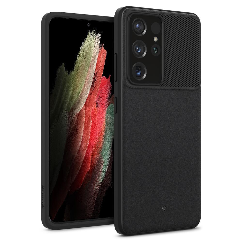 Чохол Caseology Vault Matte Black для Samsung Galaxy S21 Ultra ACS02371, фото 1
