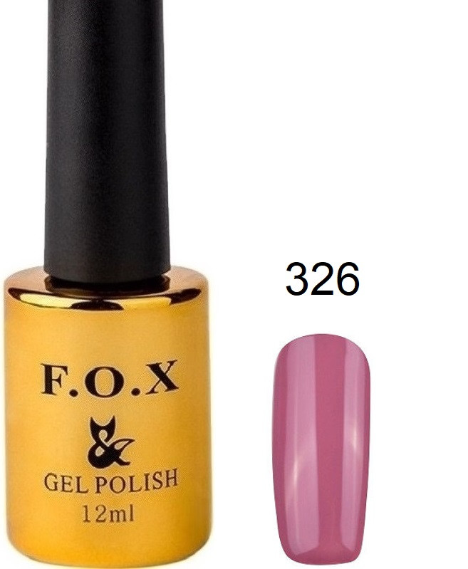 326 F.O.X gel-polish gold Pigment 12мл