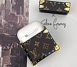 Чохол для навушників AirPods 1/2 Louis Vuitton скриня, фото 9