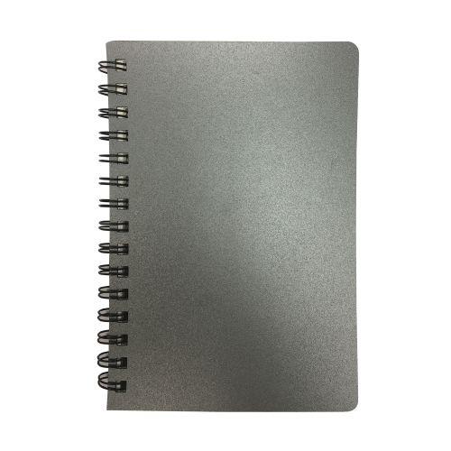 Книжка записна на пружині STATUS А5 Buromax 80 аркушів графіт (BM.24552153-50)