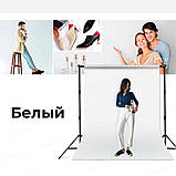 Студійний фон Prolight White Mate 1.60 х 5.0 м. (вініловий білий, матовий), фото 7