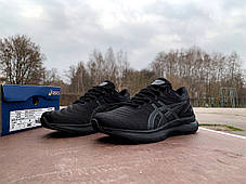 Чоловічі спортивні кросівки Asics Gel-Nimbus 22 Full Black чорні, фото 3