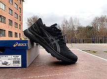 Чоловічі спортивні кросівки Asics Gel-Nimbus 22 Full Black чорні, фото 6