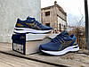 Чоловічі спортивні кросівки Asics Gel-Nimbus 22 Blue Gold сині із золотим, фото 11