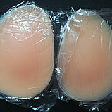 Силіконові сідниці 300 г самоклейні ХЛ 1,5-2 см товщина, силіконовий пуш-ап, накладна попа, фото 4